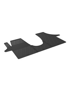 Set tappeti su misura in gomma - compatibile per  Volkswagen Transporter T5 (04/03 03/15) -  Volkswagen Transporter T6 (04/15 1
