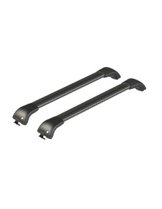 Silenzio CX Black, set completo barre portatutto in alluminio - 99 cm + 79 cm - Origine RL - C410