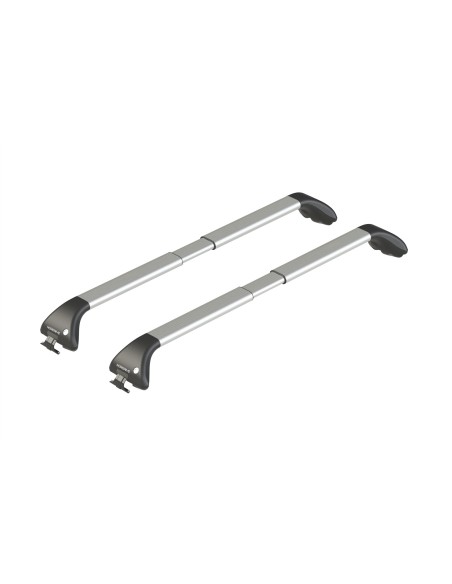 Snap Alu In-Rail, set completo barre portatutto telescopiche in alluminio - L - K0