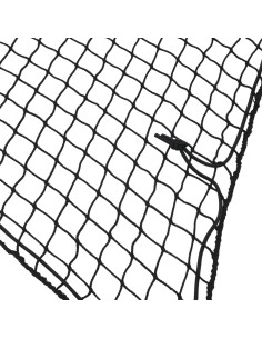Rete per Rimorchio con Corda Elastica Nero 5x3 m in PP 2