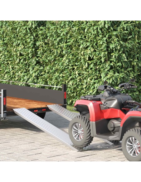 Ramp di Carico Argento 159 x 23 x 5 cm Acciaio zincato