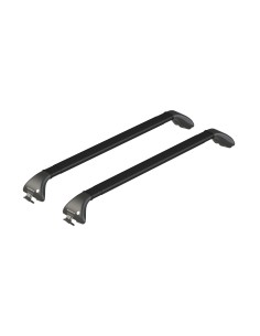 Snap Steel In-Rail, set completo barre portatutto telescopiche in acciaio - L - K8