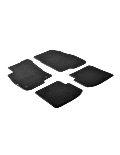 Set tappeti su misura in moquette - compatibile per  Abarth Punto 3p (05/08 06/11) -  Abarth Punto Evo 3p (06/10 04/12) -  Fiat