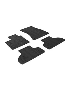 Set tappeti su misura in gomma - compatibile per  Bmw X5 (F15) (10/13 07/18)