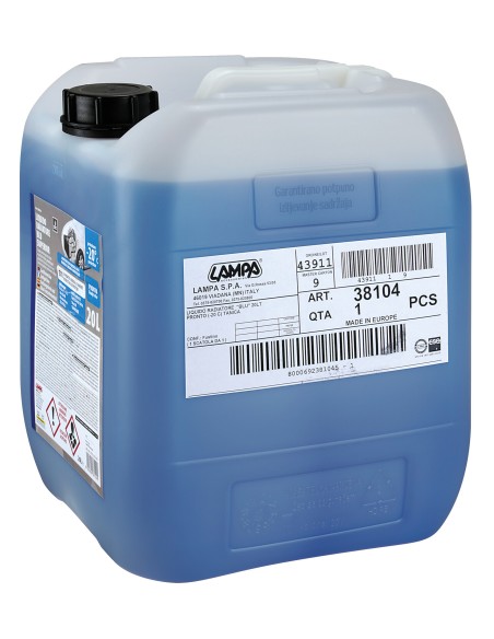 Superior-Blu G11, liquido antigelo radiatore (-20°C) - 20 L
