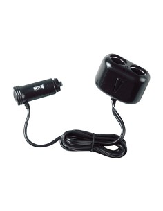 Presa corrente doppia con prolunga 12/24V