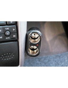 Presa corrente doppia con prolunga 12/24V 2