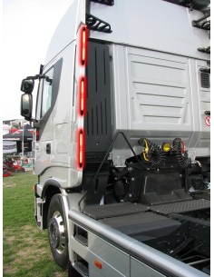 Luce ingombro - 13 Led - 12/24V - Rosso 2