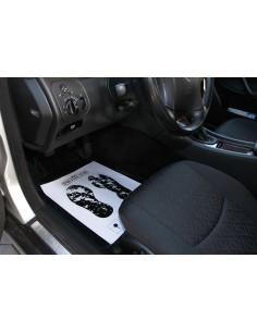 Protezione moquette in carta, dispenser 200 pz