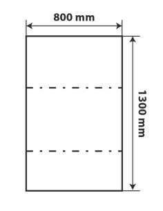 Protezione sedile in PE, dispenser 100 pz 2