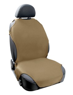 T-Shirt, coprisedile elasticizzato - Beige