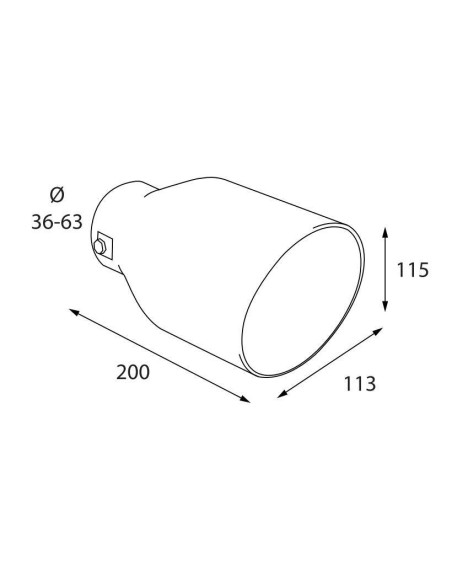 TS-79, terminale di scarico
