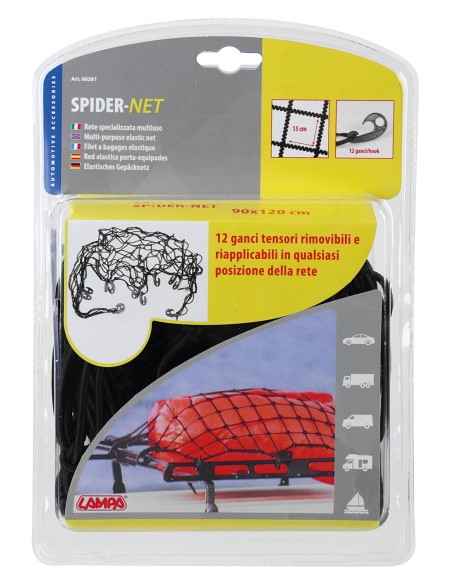 Spider-Net rete elasticizzata multiuso