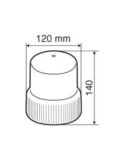 Luce di segnalazione 12V 2
