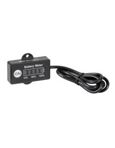 Indicatore di carica a Led per batteria, 12V