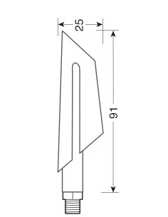 Ciclon, indicatori di direzione a led - 12V LED 2
