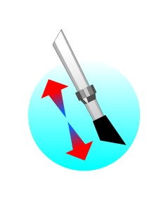 Cavalletto centrale regolabile, 22-33 cm 2