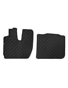 Coppia tappeti in Skeentex - Nero - compatibile per Iveco S-Way (10/19 05/24)
