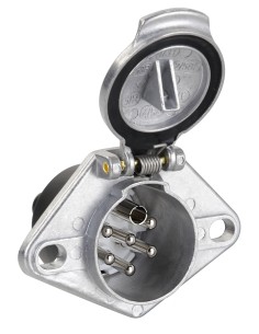 Presa 7 poli 24S, in metallo 2