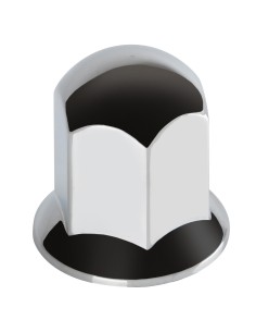 Copribulloni cromati in ABS - Ø 27 mm - Set 8 pz