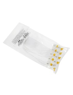 Set 10 Sigilli di sicurezza, cavo in acciaio inox con guaina in pvc 2