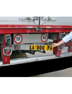 Porta targa ripetitrice per rimorchi 2