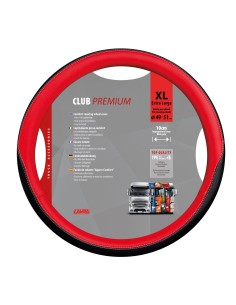 Club, coprivolante in Skeentex - XL - Ø 49/51 cm - Rosso