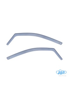 Set deflettori aria anteriori ad incastro, tipo lungo - compatibile per Volkswagen Up! 5p (01/12 12/23)