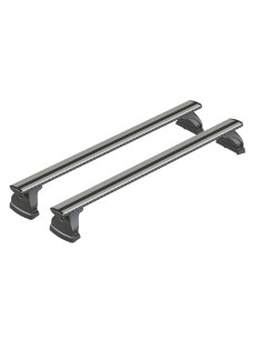 Silenzio, set completo barre portatutto in alluminio - M - Evos LP - C145