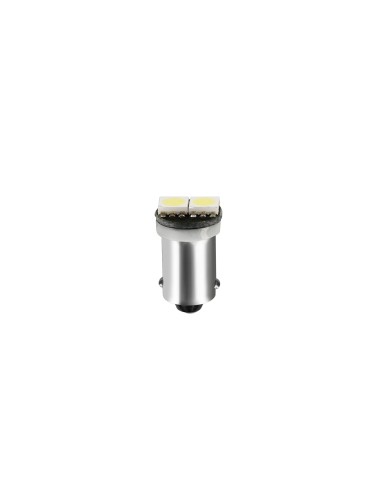 24/28V Led Series - 2 SMD x 3 chips - (T4W) - BA9s - 20 pz  - Busta - Bianco - Doppia polarità