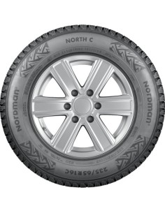 Nordman North C - 195/70 R15C 104/102R, pneumatico chiodato 2