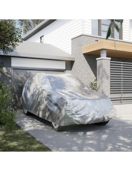 Copriauto per Fuoristrada Cinghie con Fibbia Argento Pieno XL