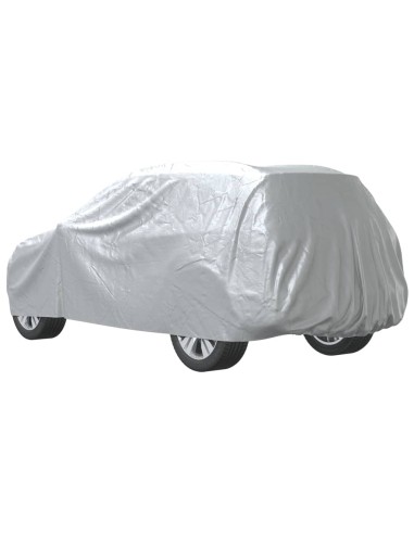 Copriauto per Fuoristrada Cinghie con Fibbia Argento Pieno XL