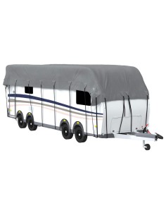 Telo Tetto Roulotte Grigio 1000x300 cm in Tessuto Non Tessuto 2