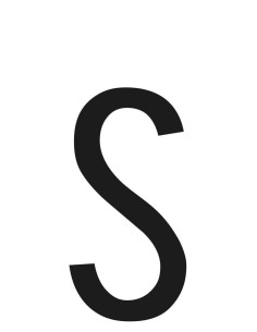 Spell-It, caratteri alfanumerici adesivi 60x30 mm - S