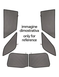Kit tendine Privacy - 6 pz  - compatibile per  Ford Fiesta 5p (06/17 08/23)
