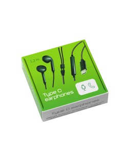 Linea Essentials, auricolari con microfono cavo Usb Type-C - 120 cm - Nero 2