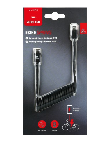 Cavo a spirale per Ebike, Micro Usb   Micro Usb