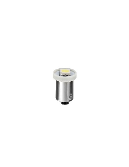 24/28V Led Series - 1 SMD x 3 chips - (T4W) - BA9s - 20 pz  - Busta - Bianco - Doppia polarità