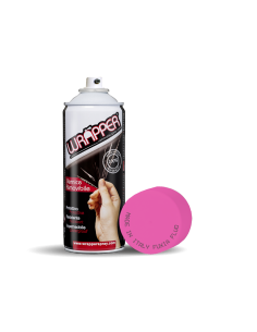 Wrapper, pellicola spray rimovibile, 400 ml - Fuxia fluo