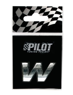 3D Letters Type-1 (18 mm) - W