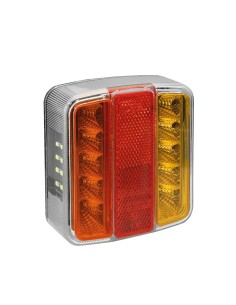 Rear Led 2, fanale posteriore a Led, 5 funzioni, 12/24V