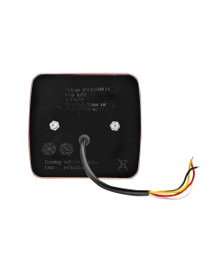 Rear Led 2, fanale posteriore a Led, 5 funzioni, 12/24V 2