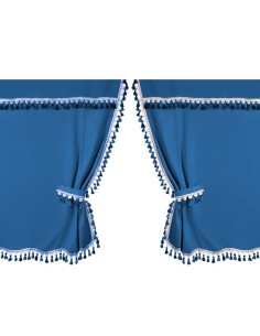 Oscura, tende centrali per camion, cabina alta - Blu