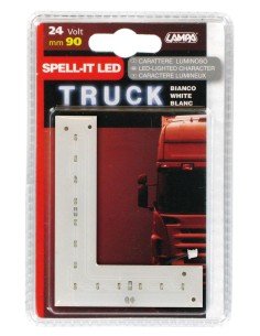 Spell-It Led, 90 mm, 24V - Bianco - L