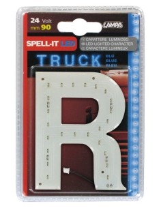Spell-It Led, 90 mm, 24V - Blu - R