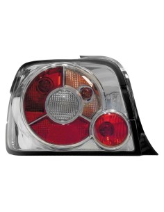 Coppia fanali posteriori - compatibile per  Bmw E36 (3/94-8/00) - Cromo