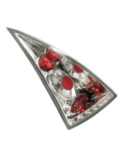 Coppia fanali posteriori - compatibile per  Citroën C3 (2/02 ) - Cromo