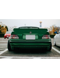 Coppia fanali posteriori LED - compatibile per  Bmw E36 (9/90-3/98) - Nero 2