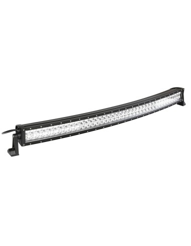 Barra a Led con struttura curva in alluminio, 12/24V - 110 cm